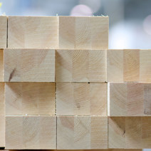 Pine wood for window and door production